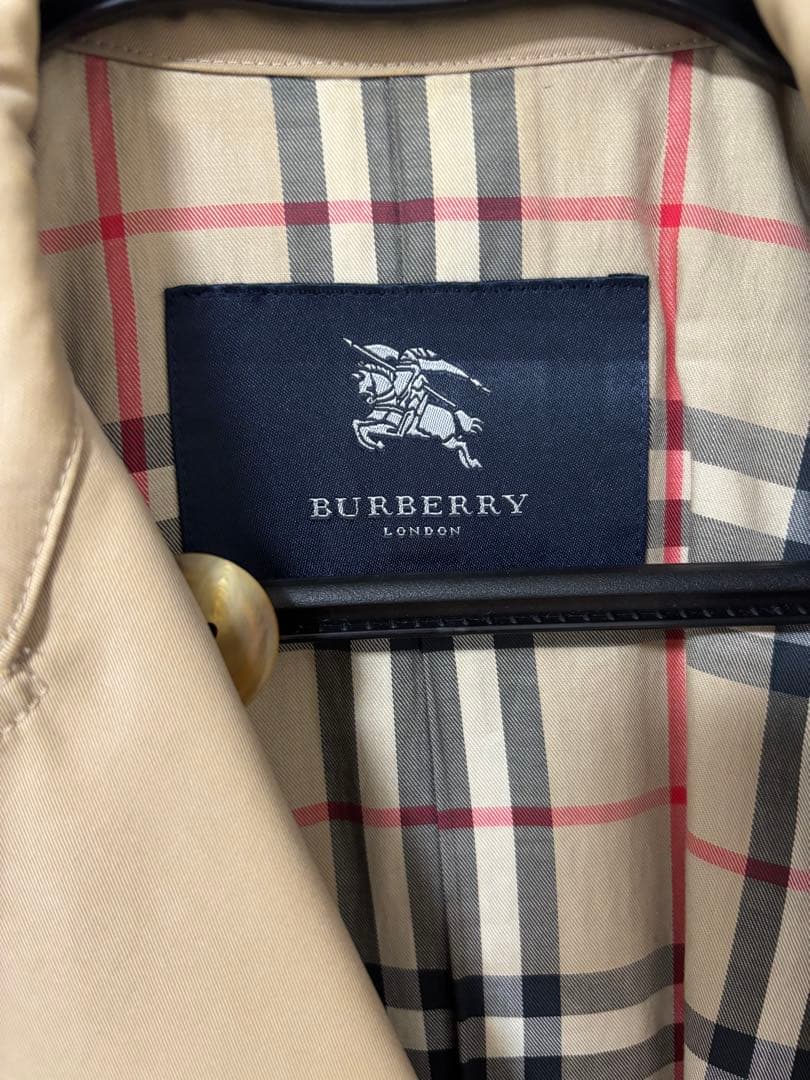 BURBERRY LONDON バーバリー　シングルトレンチコート　ベージュ40
