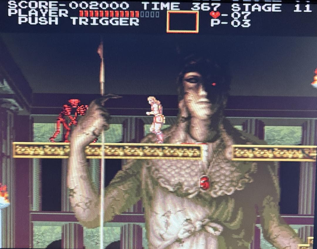 激レア X68000用ACT 悪魔城ドラキュラ【Castlevania】店頭デモ