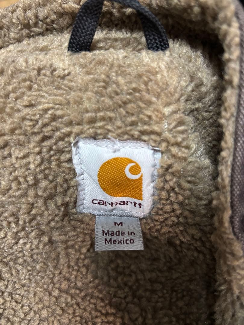 Carhartt カーハート ベスト ボア ダック 裏地フリース