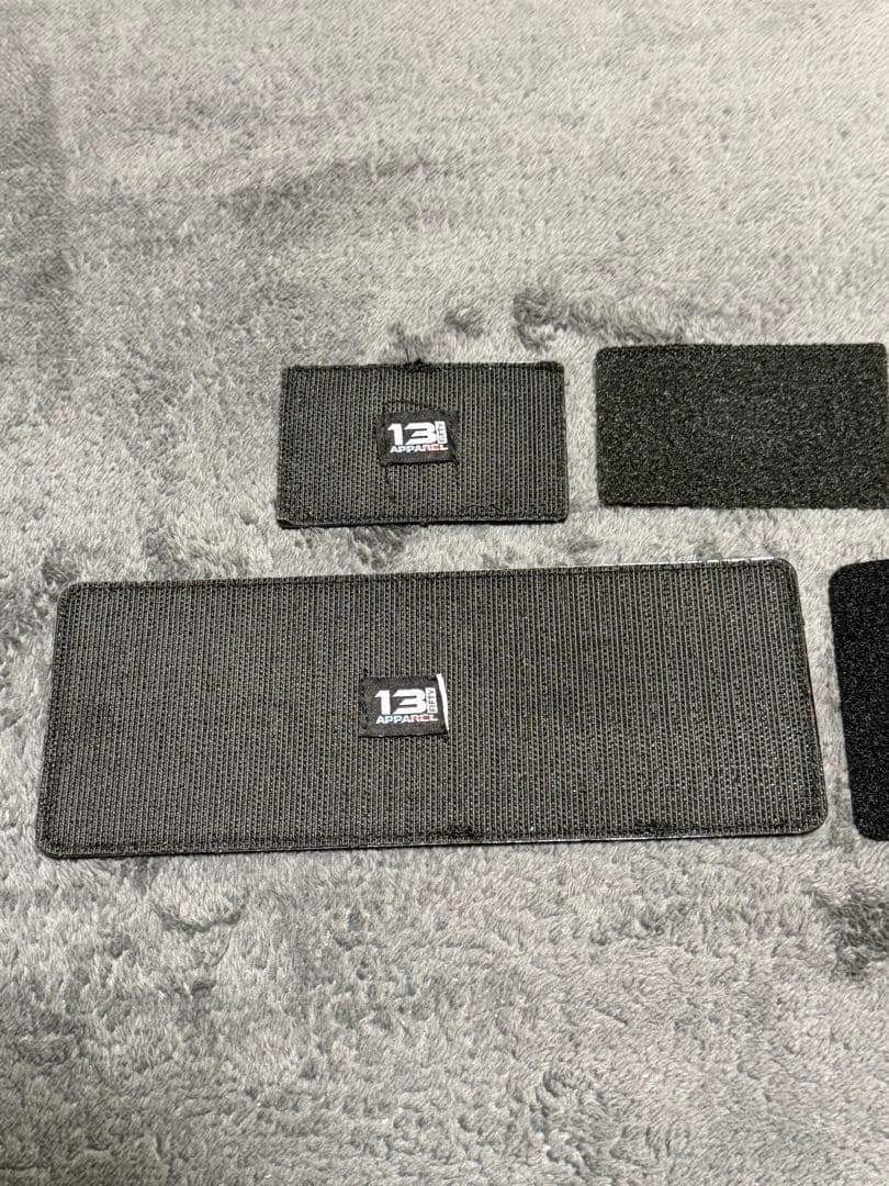 m*1様 13 Fifty Apparel製 sheriffパッチPVC 前後セ