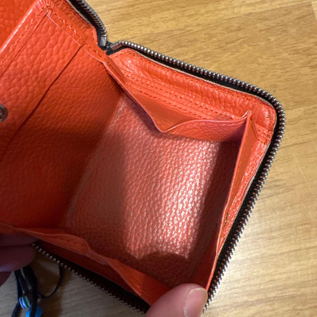 BRÚ NA BÓINNE 二つ折り財布 クロコ 黒