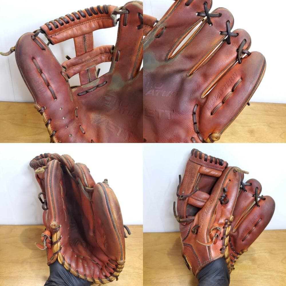 ZETT ゼット 日本製 プロステイタス 凸刻印 内野用 硬式グローブ