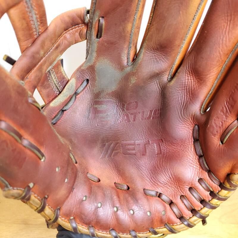 ZETT ゼット 日本製 プロステイタス 凸刻印 内野用 硬式グローブ