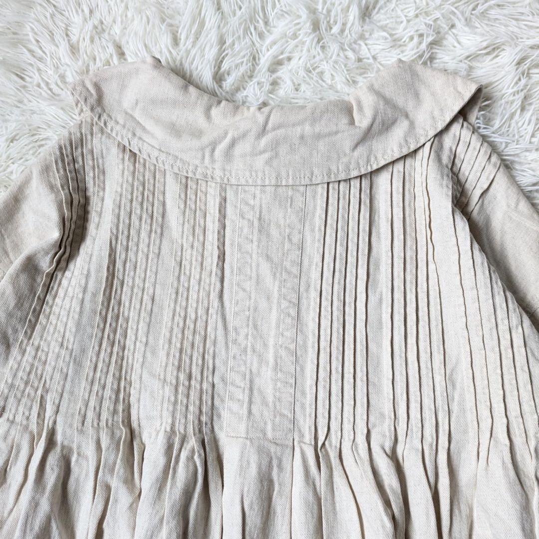 《新品タグ付》tumugu:/ツムグ　6.5ozコットンリネンデニム　ジャケット