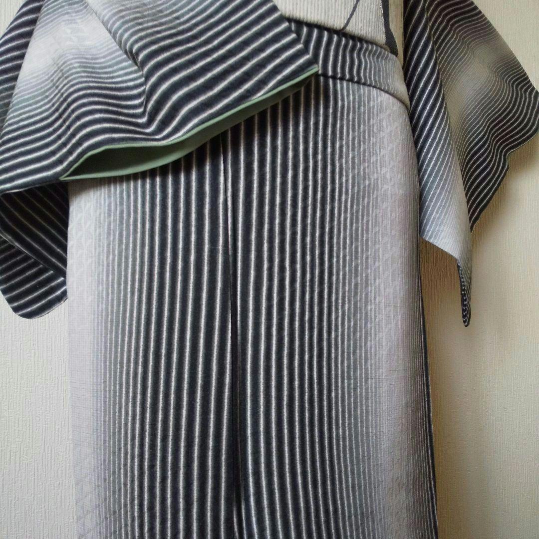 yasu【一蔵謹製・滝泰 おぼろ染め襲絞り】正絹・上質な訪問着・袷・証紙