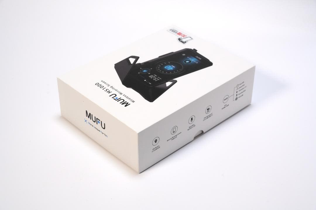 大人気バイク用スマートモニター！オプション込み！MUFU MS1000