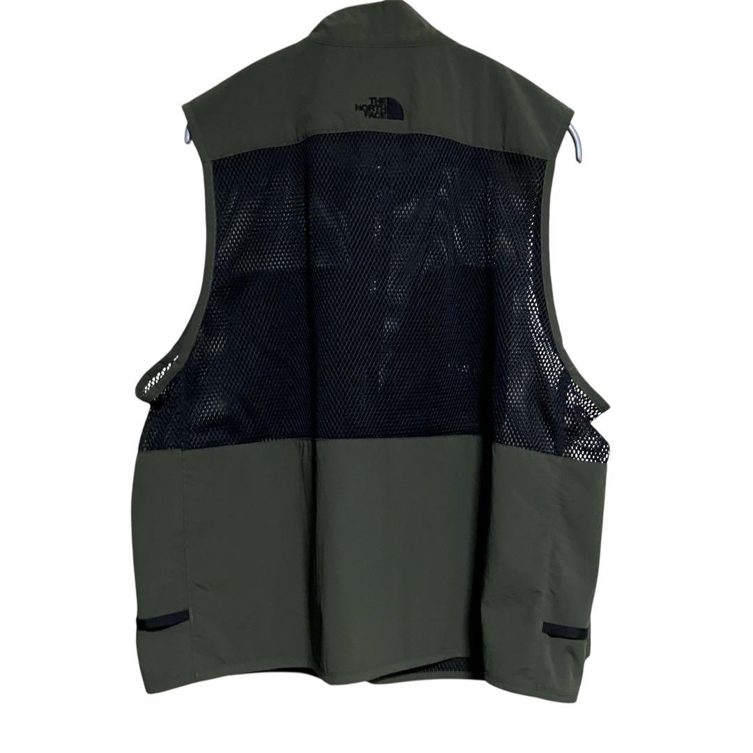 ノースフェイス NP22331 オリーブ ユーティリティメッシュベスト