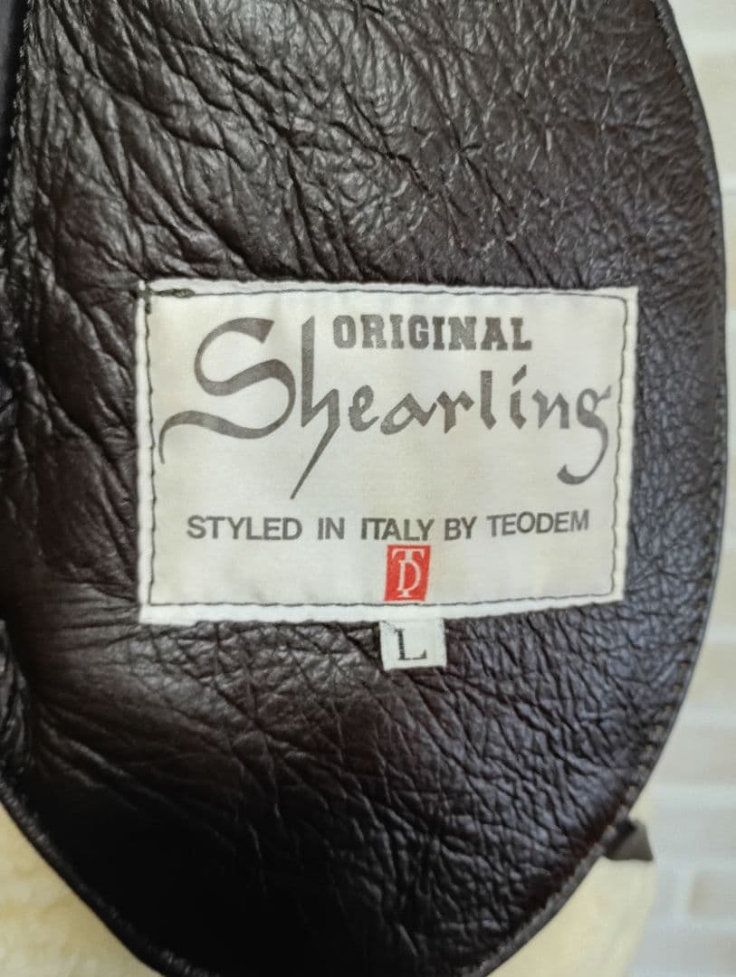 シープスキン ダークブラウンジャケット