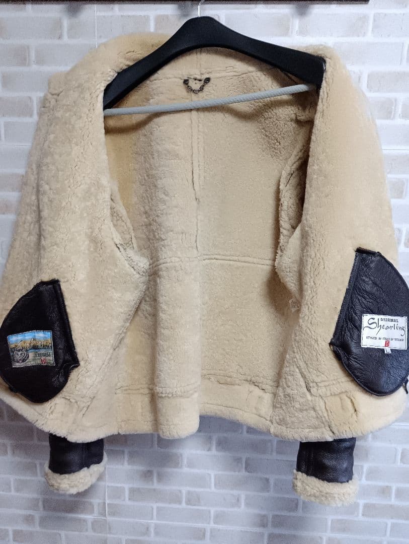 シープスキン ダークブラウンジャケット