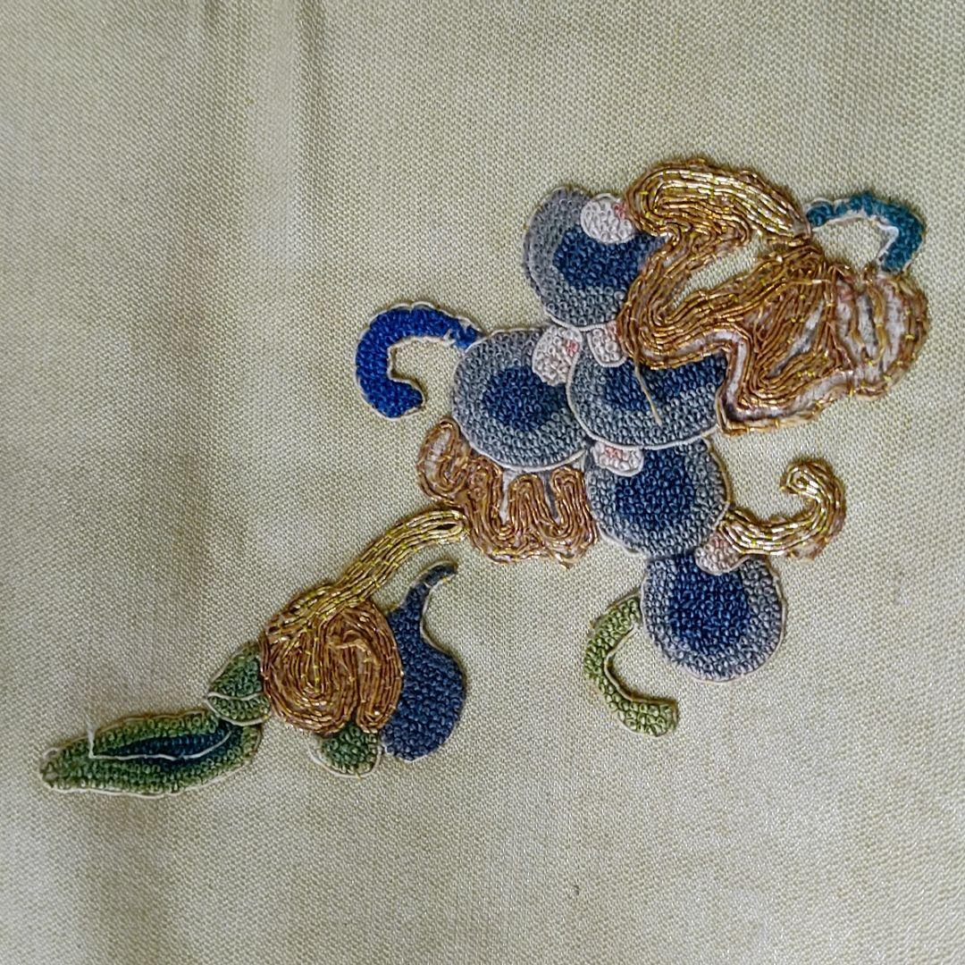 名古屋帯 蘇州刺繍 お太鼓柄