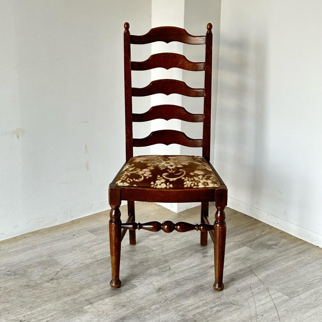 イギリス アンティーク 家具 ラダー チェア 1960年頃 椅子 585A1
