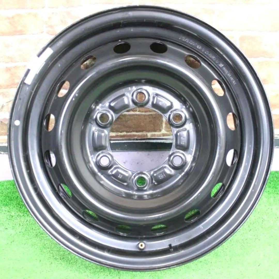 新車外し・ハイエース純正鉄ホイール　№１３８