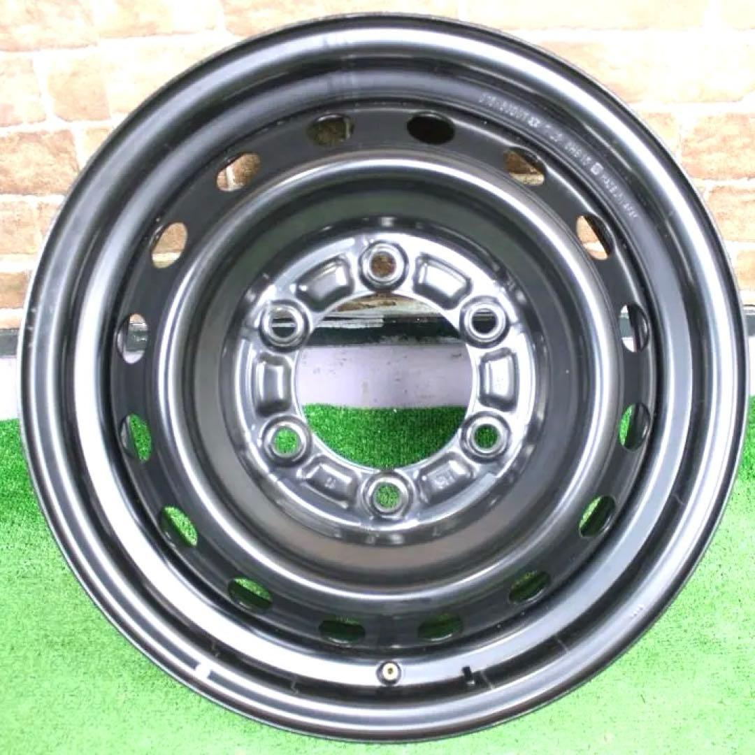 新車外し・ハイエース純正鉄ホイール　№１３８