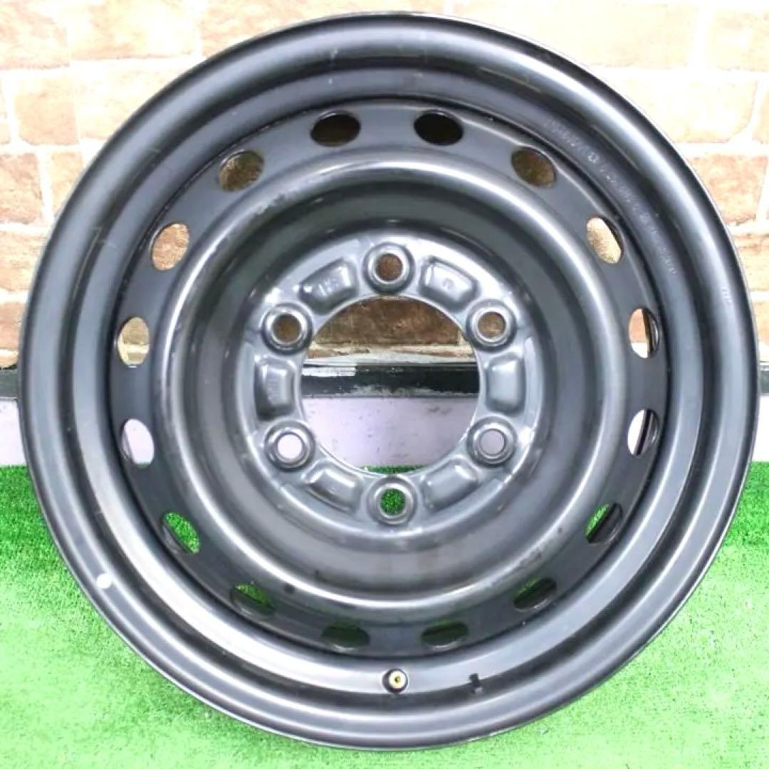 新車外し・ハイエース純正鉄ホイール　№１３８