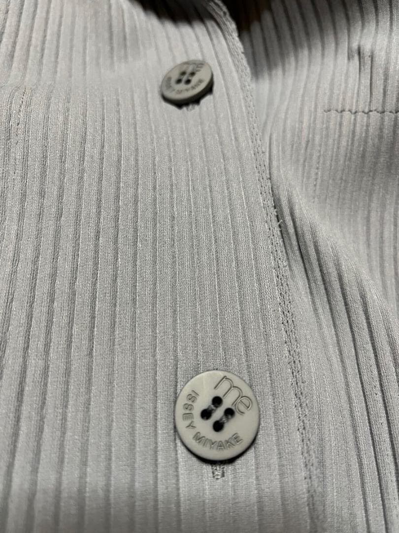 美品　me ISSEY MIYAKE A-POC テーラードジャケット グレー