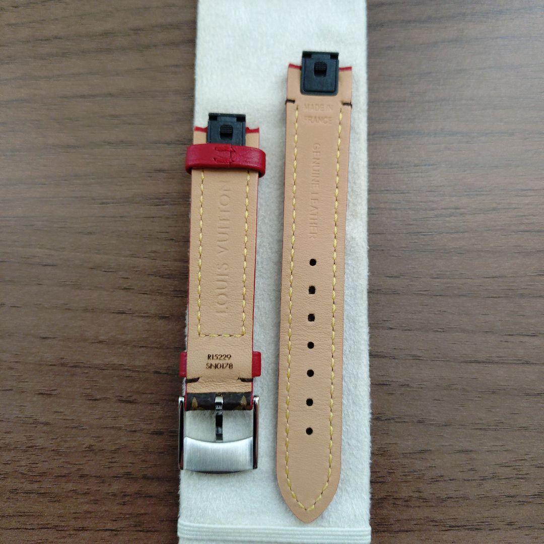 ルイヴィトン タンブールモノグラムベルト ワンタッチ尾錠付 レディース替えベルト