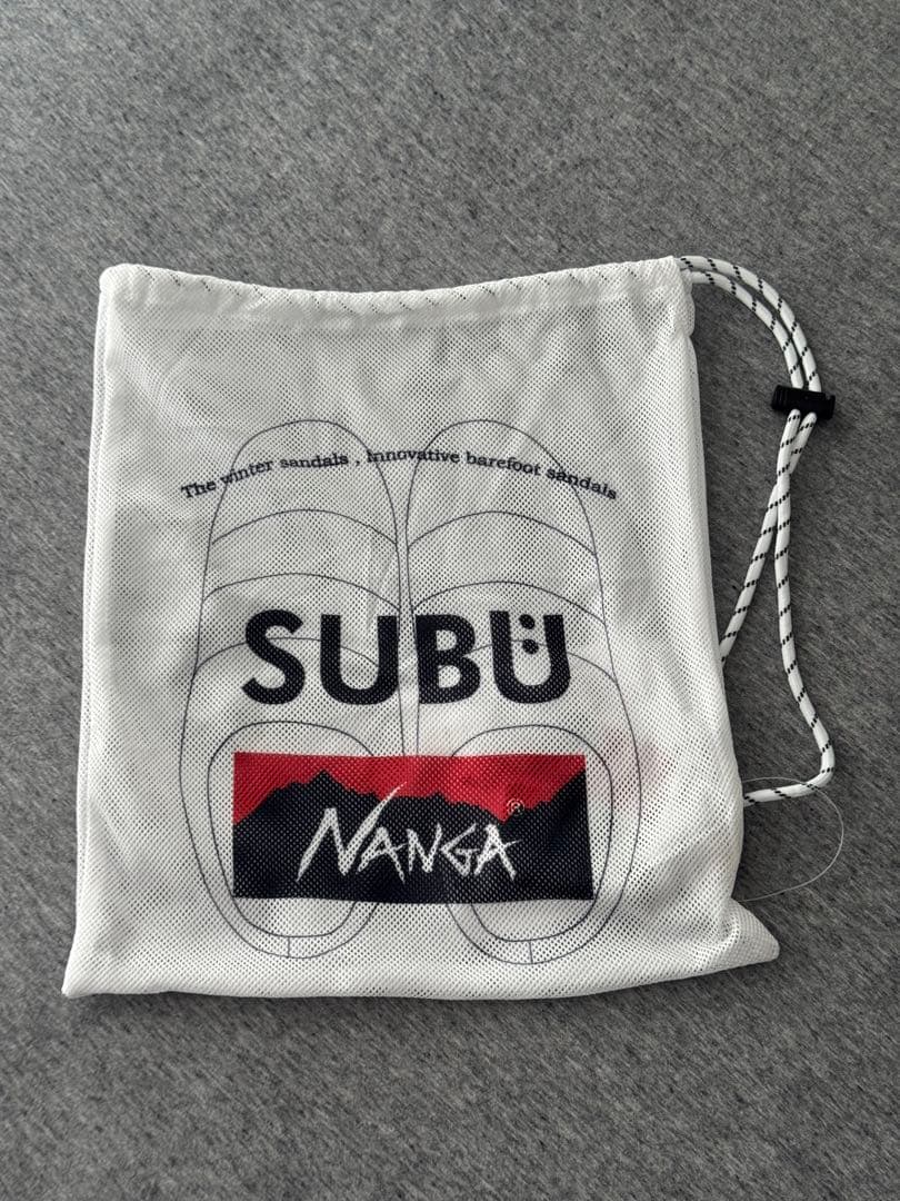 SUBU NANGA HINOC　チャコール　サンダル　サイズ2