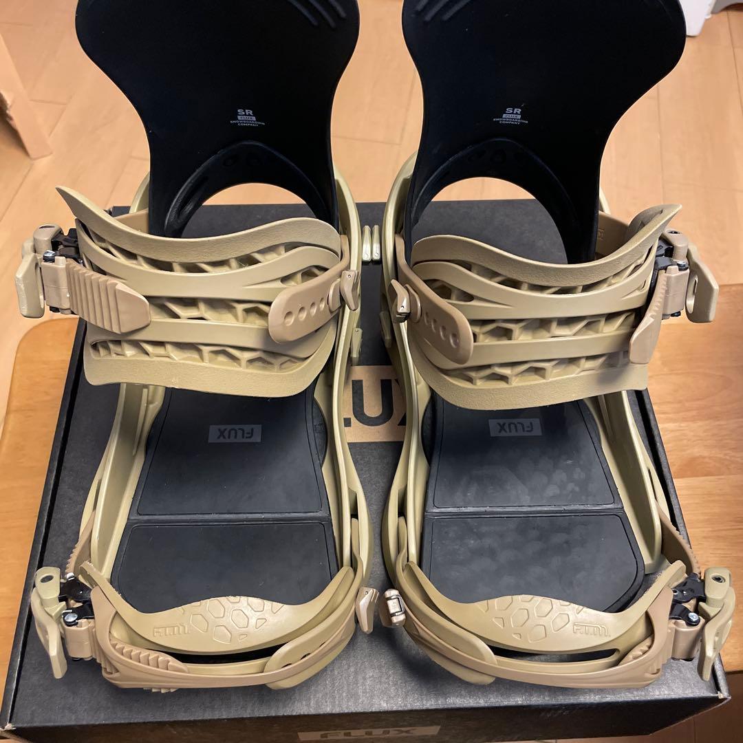 FLUX SR 24-25 スノーボードビンディング ベージュ　M
