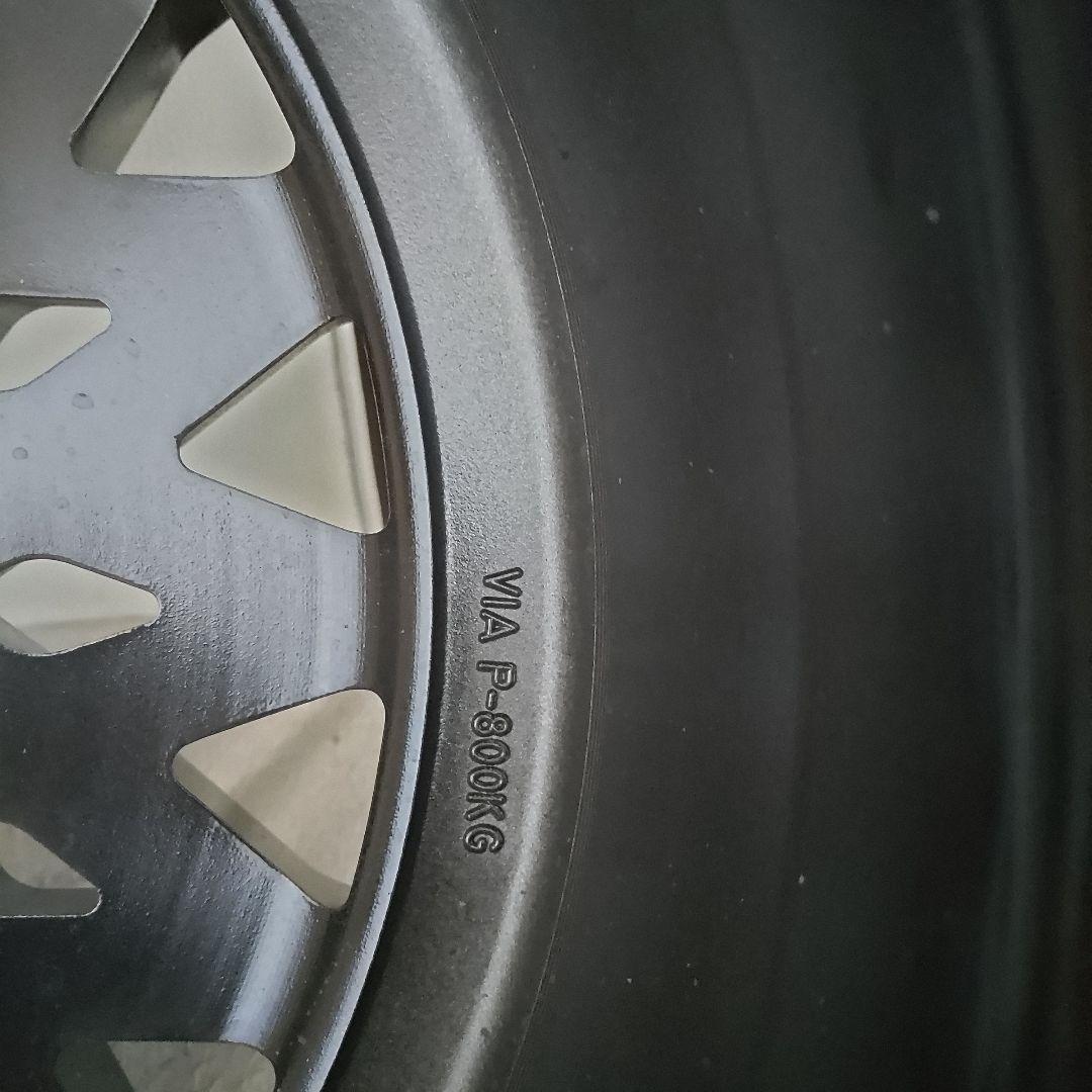 17インチ ブラック シルバー ホイール 4本セット