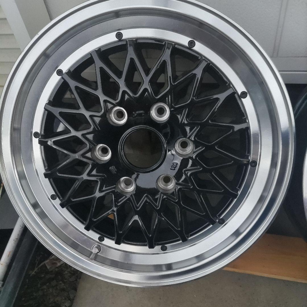 17インチ ブラック シルバー ホイール 4本セット