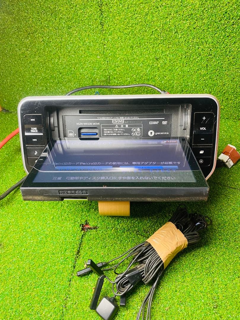 ダイハツ純正ナビ NSZN-W65DB、08545-K2002 配線付き。