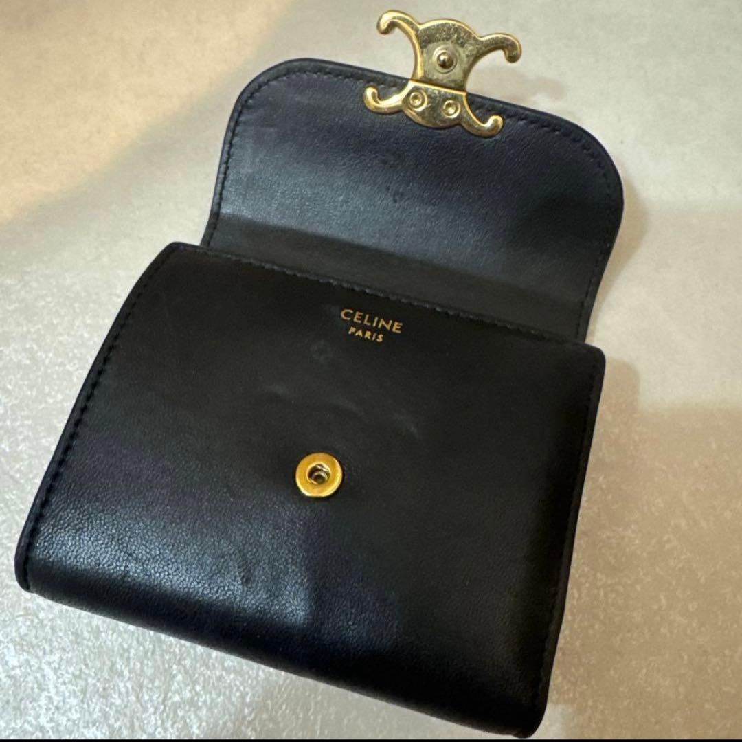 セリーヌ 三つ折財布