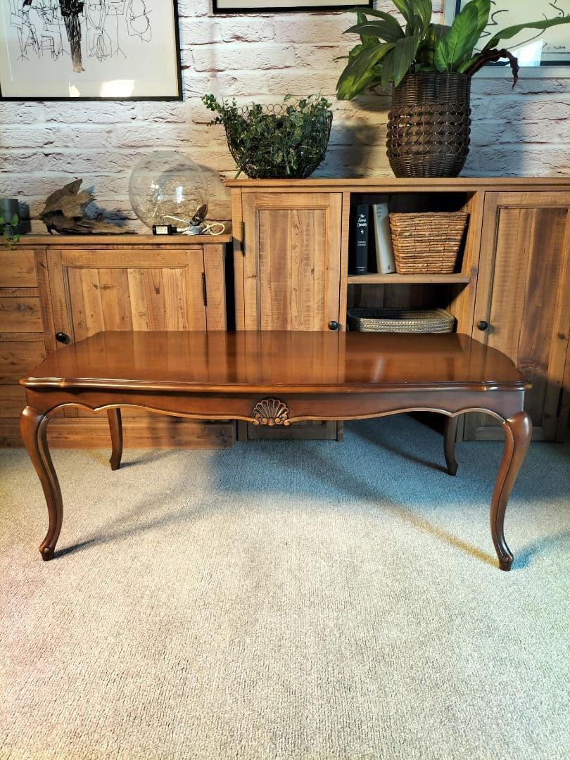 半額！値下げ中カリモク◆センターテーブル◆W123cm◆ドマーニ(2408A⑯)