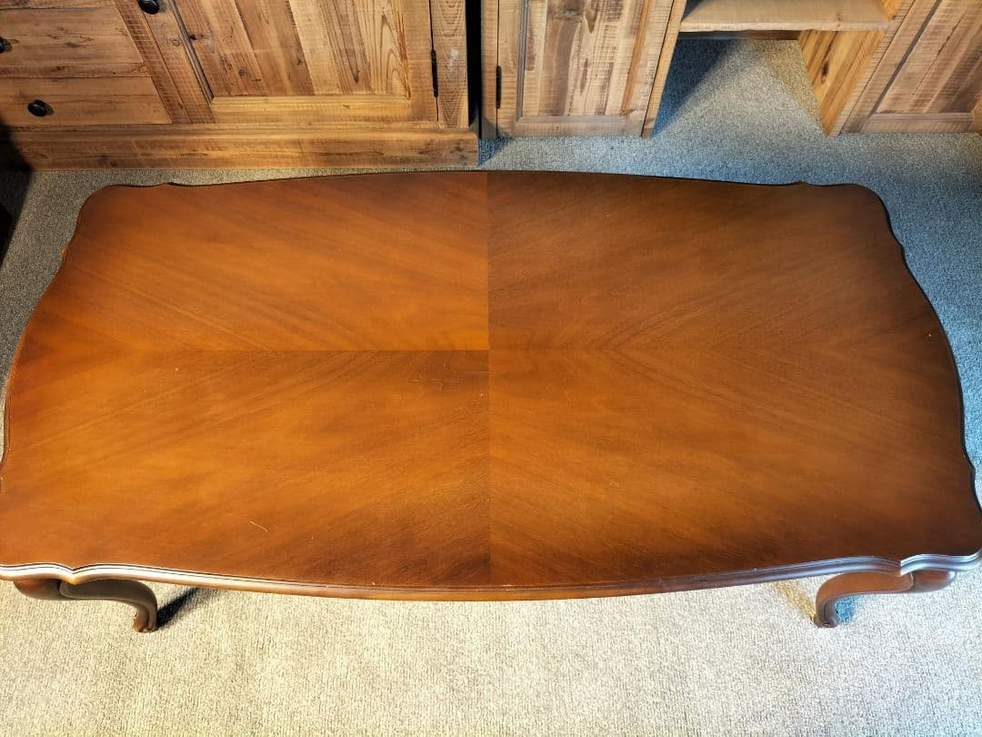 半額！値下げ中カリモク◆センターテーブル◆W123cm◆ドマーニ(2408A⑯)