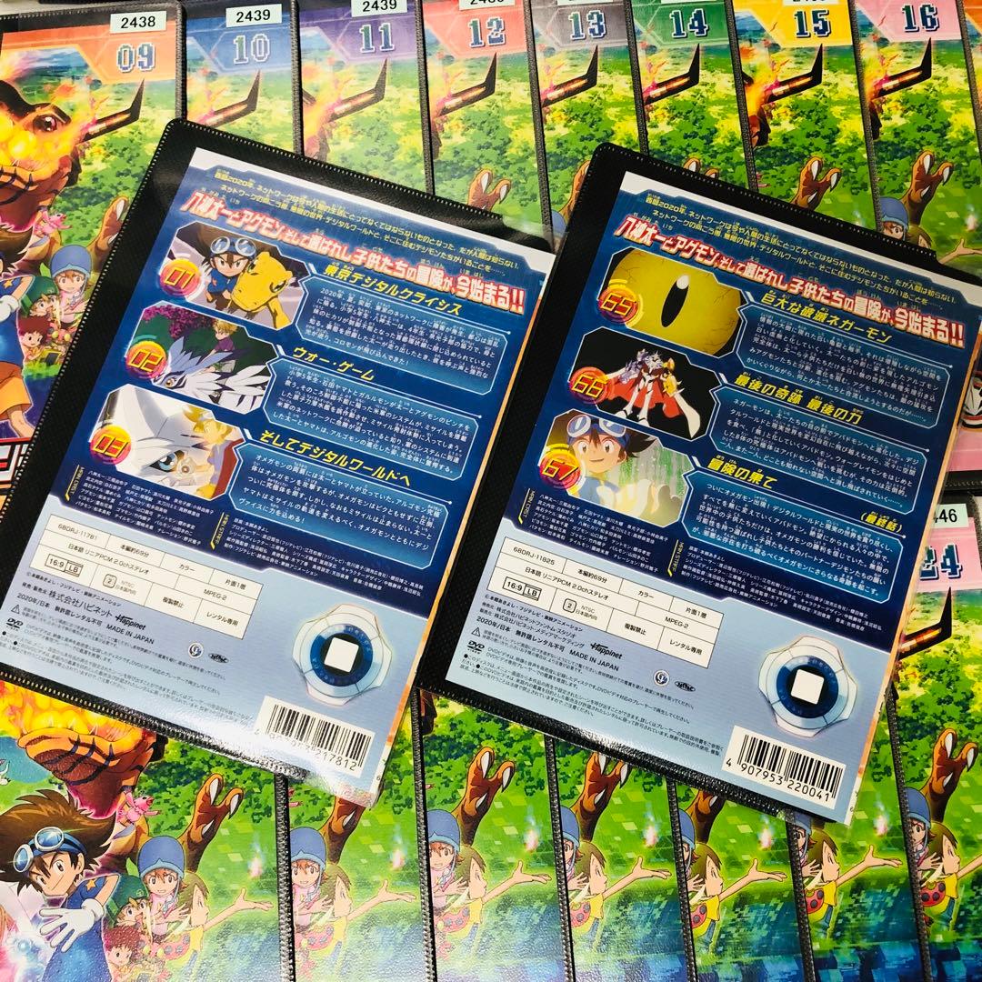 デジモンアドベンチャー　DVD全巻セット　テレビアニメシリーズ+関連の映画劇場版