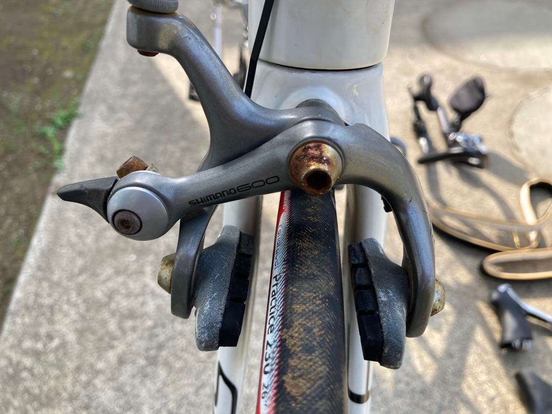 【ジャンク扱い】キャノンデール　スライス　650C フレーム　その他