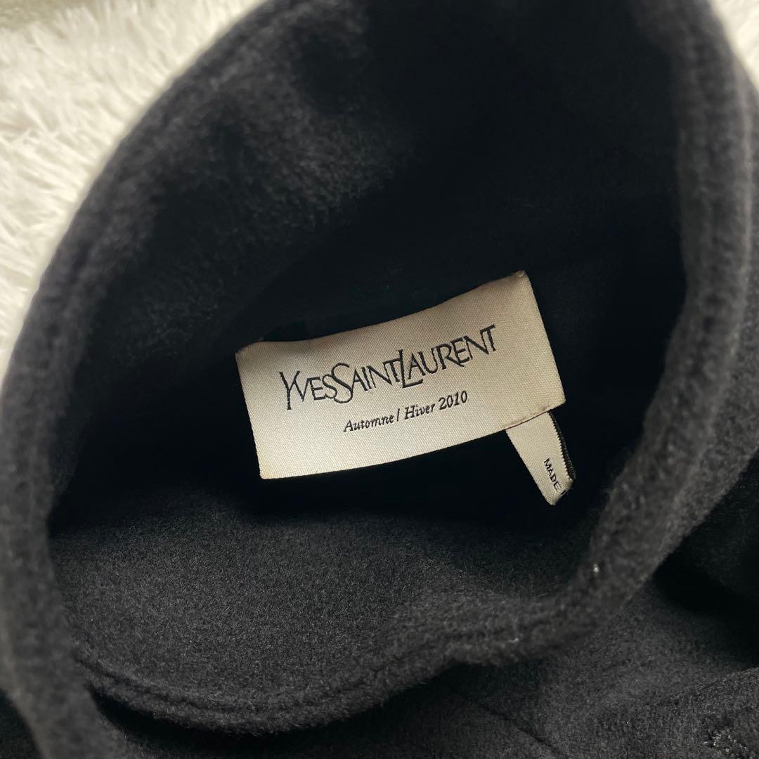 【美品】Yves Saint Laurent カシミヤ100% ダブル コート