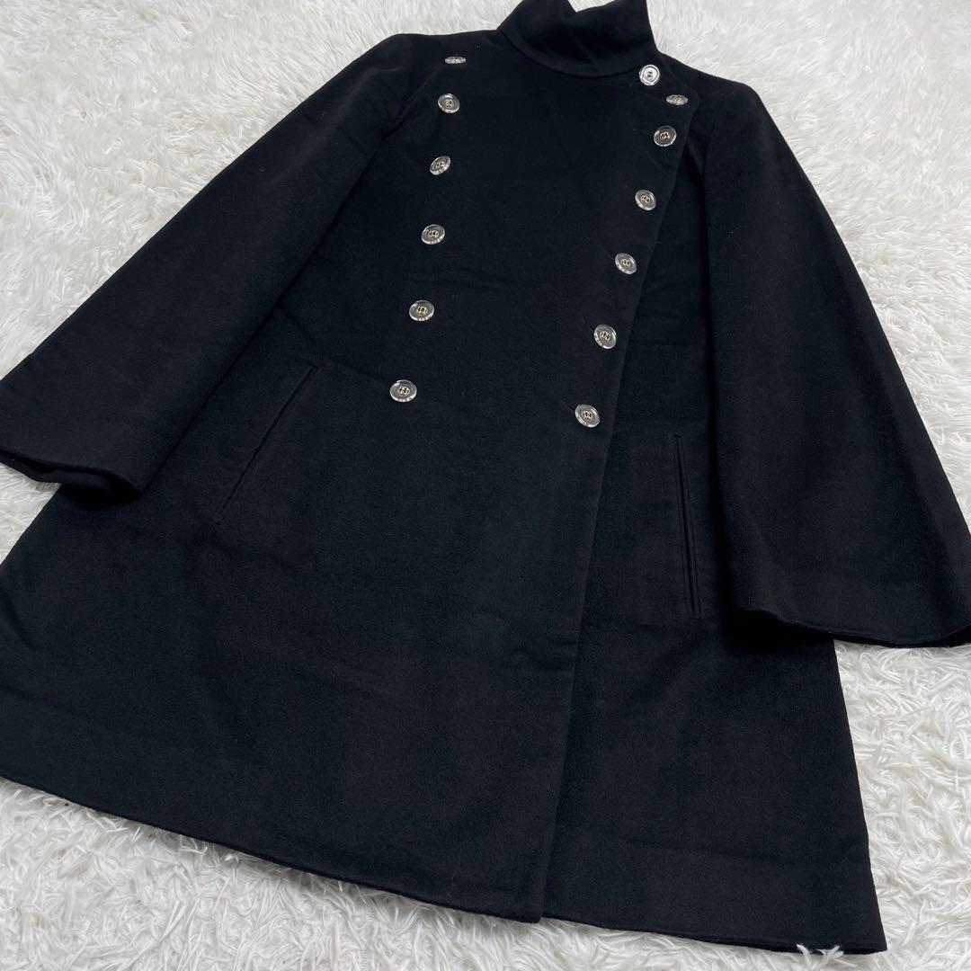 【美品】Yves Saint Laurent カシミヤ100% ダブル コート