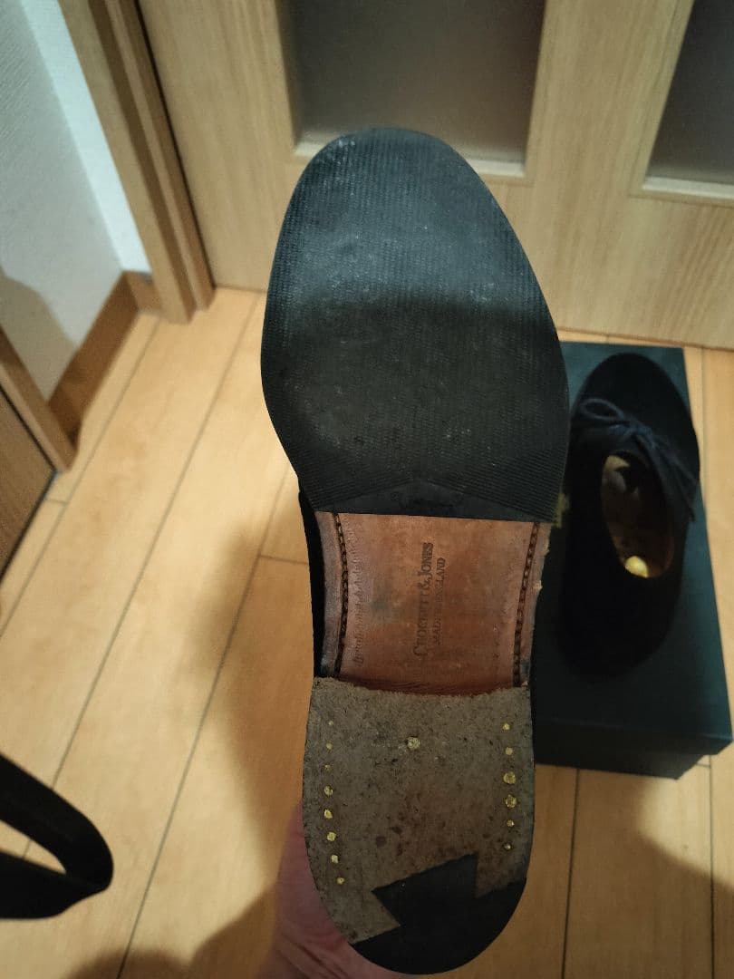 引越し前の最終価格　クロケット＆ジョーンズ　CHERTSEY　7E