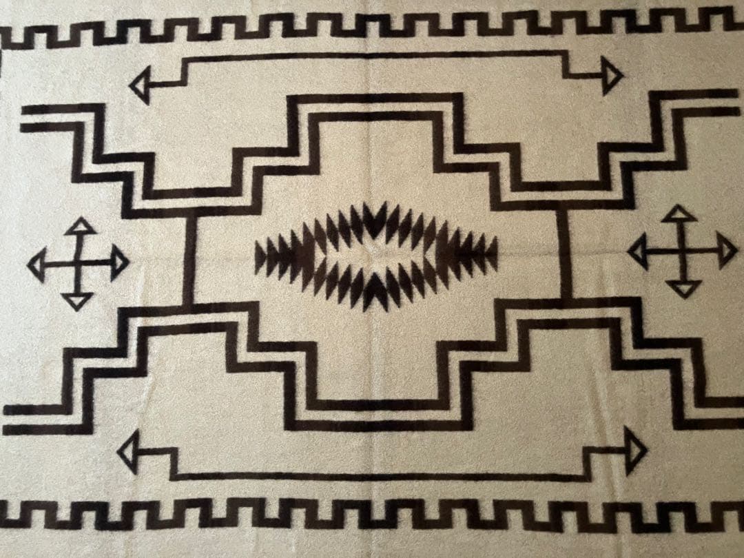 【希少❗️ヴィンテージ❗️】ラルフローレン・ナバホ柄ブランケット（シングルサイズ）