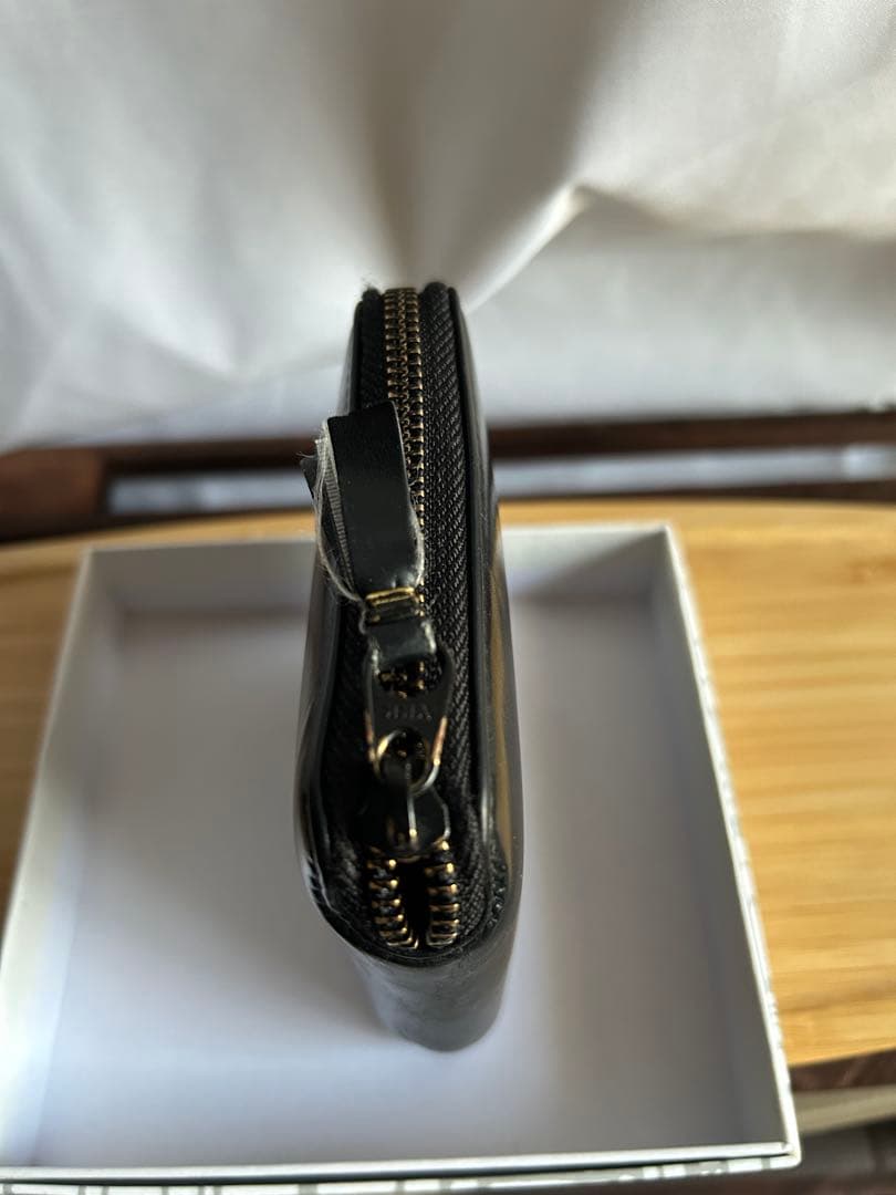 COMME des GARCONS 二つ折り財布 ブラック