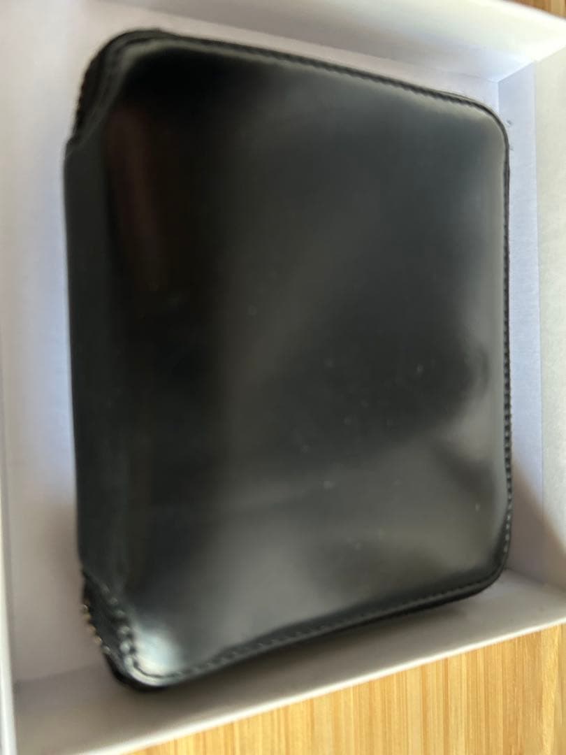 COMME des GARCONS 二つ折り財布 ブラック