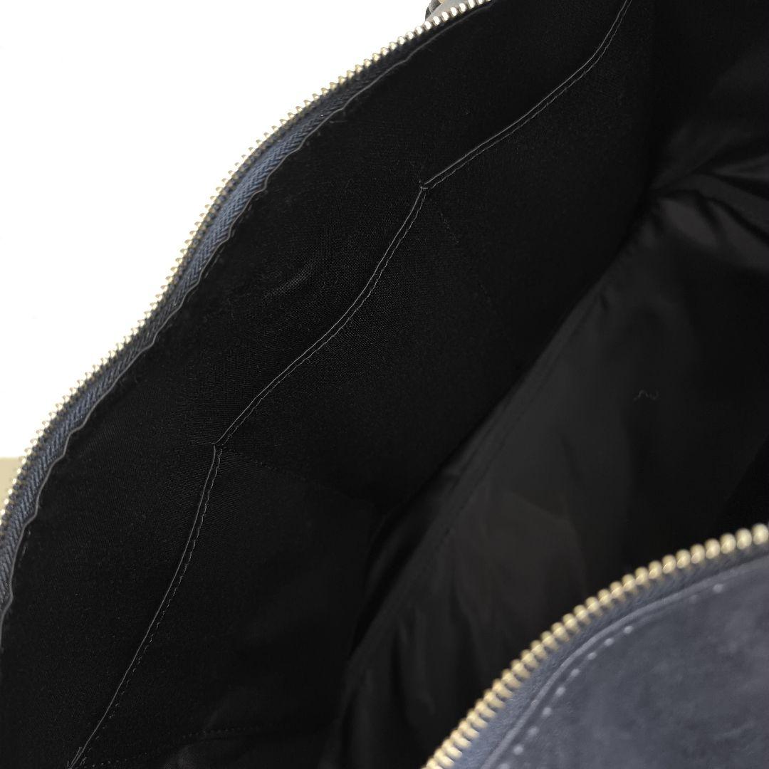 ✨極美品✨ SEAL 森野帆布 コラボ ボストンバッグ 2way タイヤ 紺黒