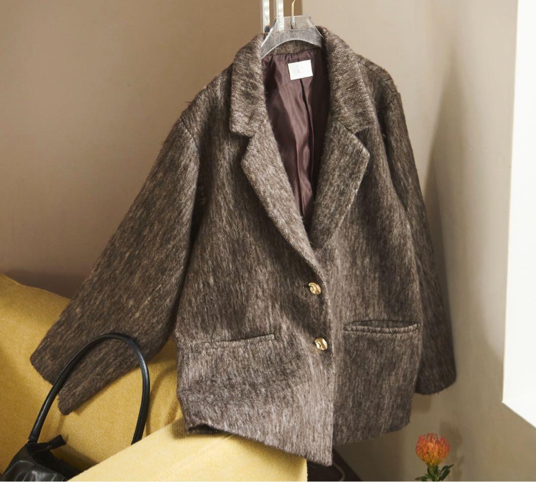 loun nuit ロワンニュイ シャギーコート shaggy coat