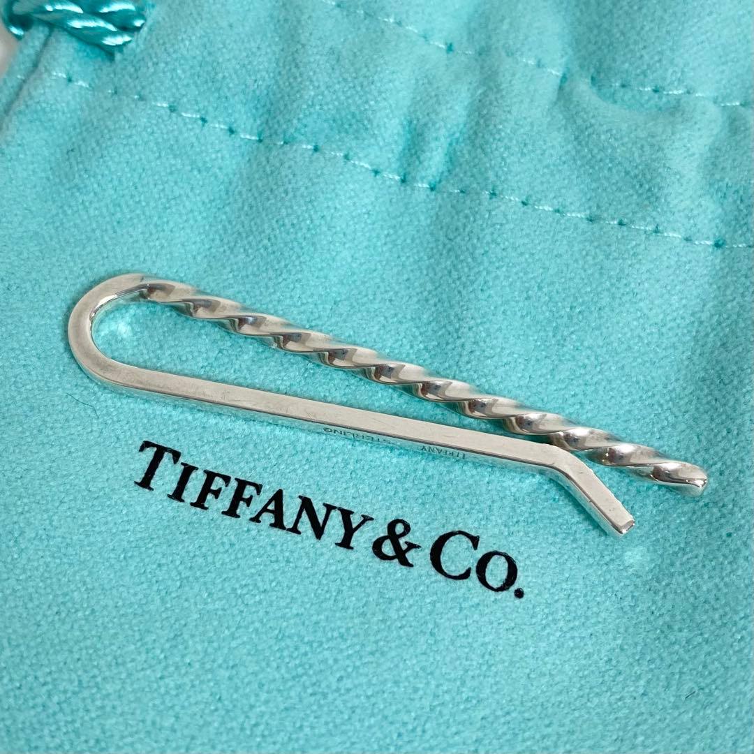 Tiffany & Co. ティファニー ツイスト ナロー ネクタイピン SV
