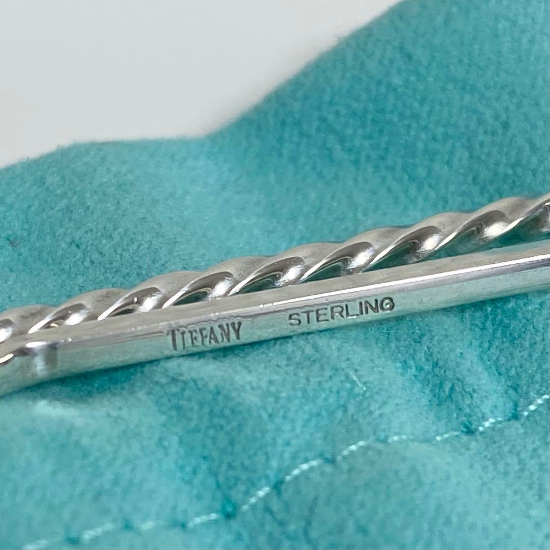Tiffany & Co. ティファニー ツイスト ナロー ネクタイピン SV