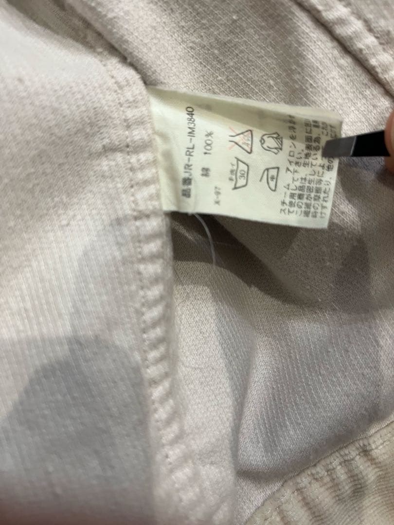 希少ポロラルフローレン コーデュロイ トラッカージャケット クリーム アイボリー