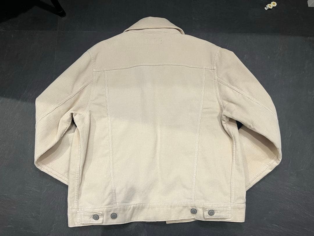 希少ポロラルフローレン コーデュロイ トラッカージャケット クリーム アイボリー
