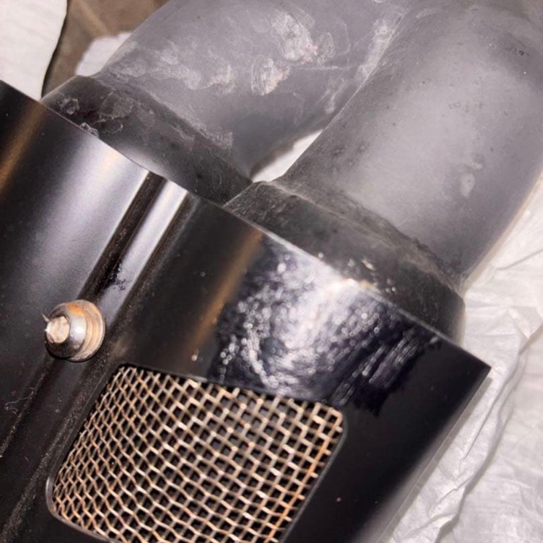 新型エリミネーター　スリップオンマフラー ノーブランド品　クロスツイン