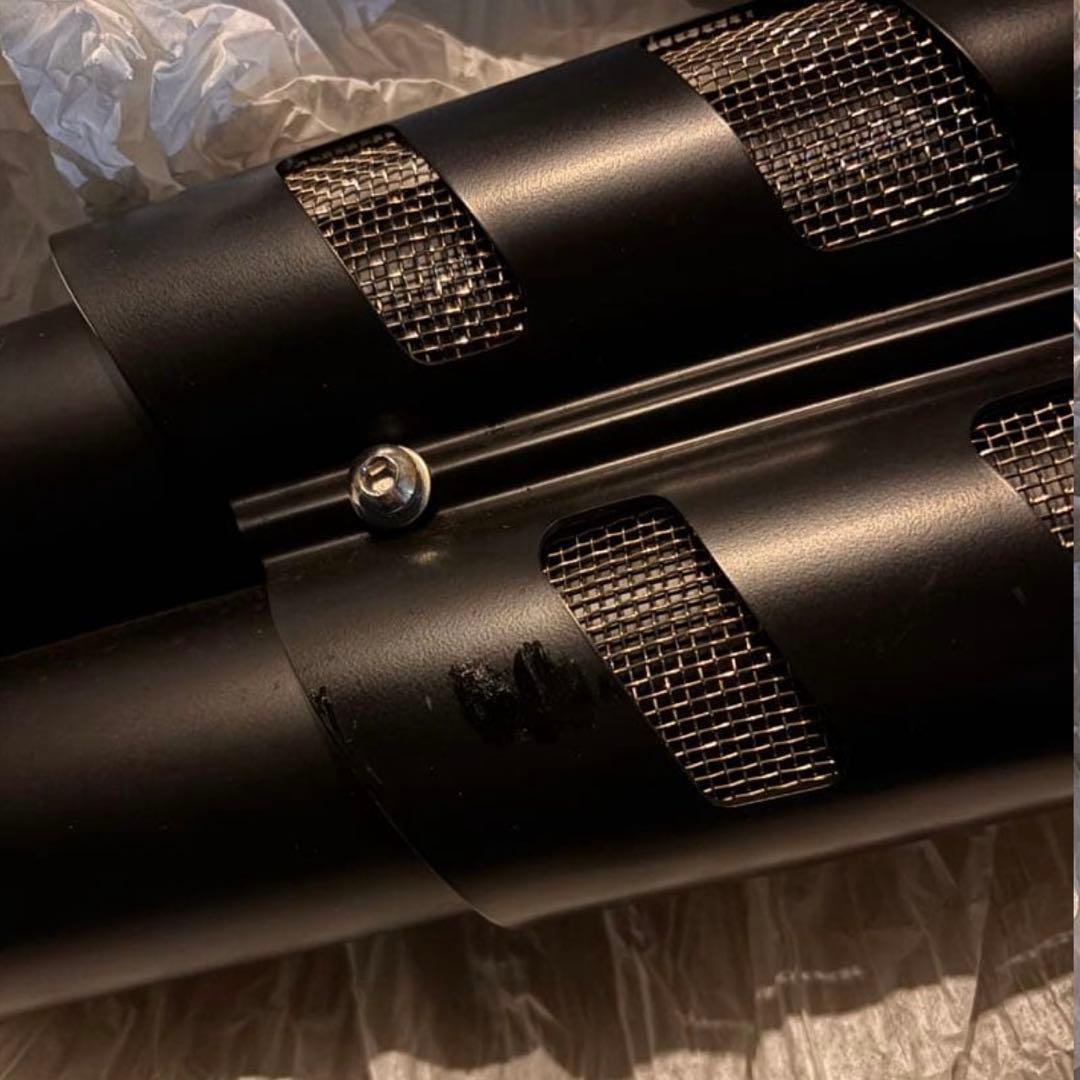 新型エリミネーター　スリップオンマフラー ノーブランド品　クロスツイン