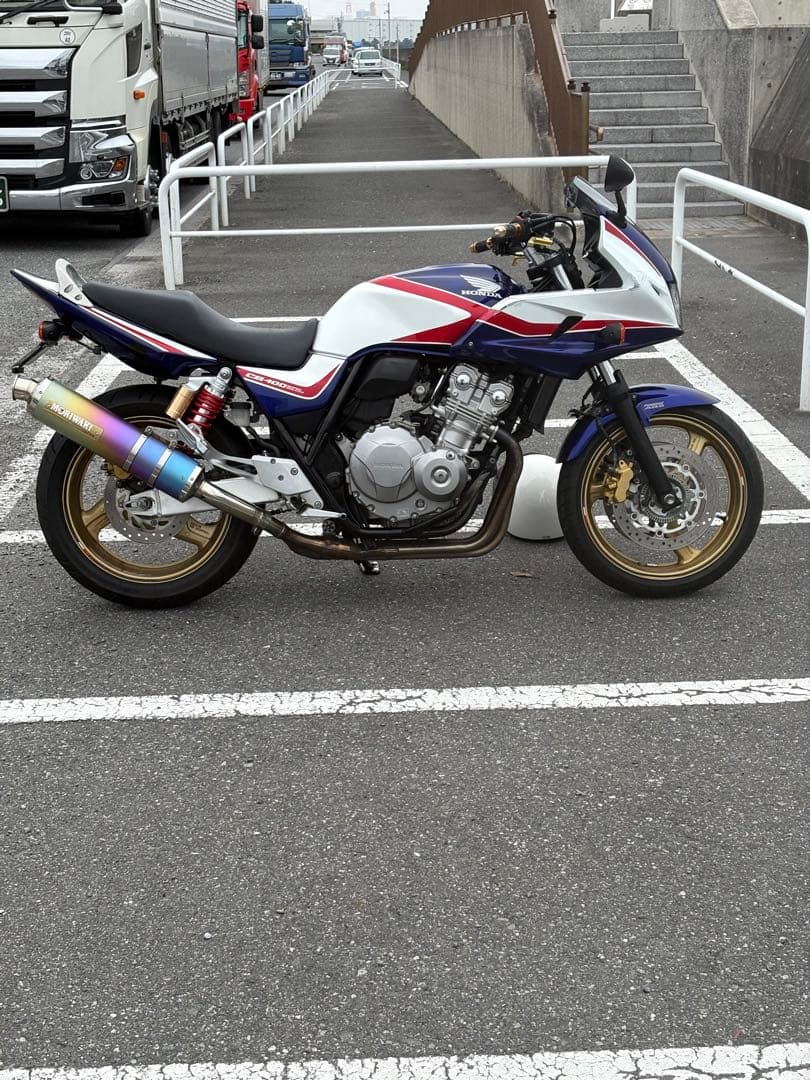 CB400SF SB NC42 モリワキ ZERO チタン スリップオンマフラー