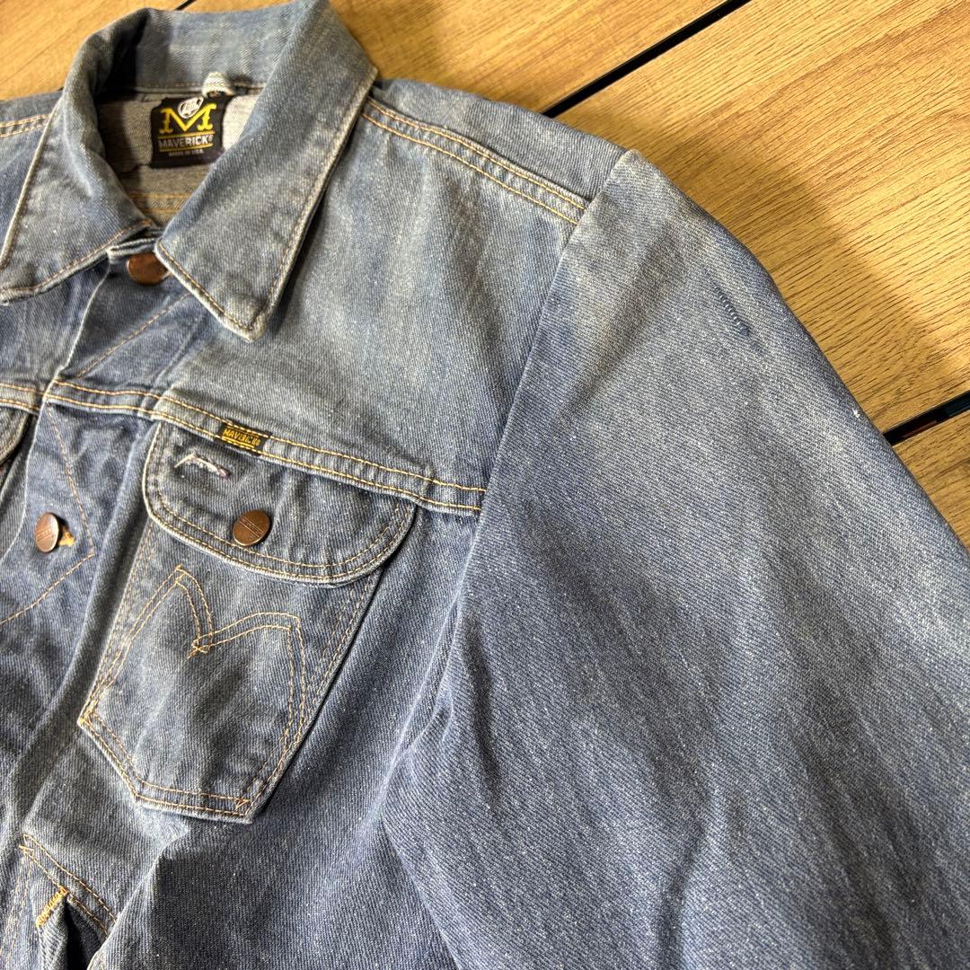 マーベリック 70s USA製 124MJ型 デニムジャケット 左綾 ジージャン
