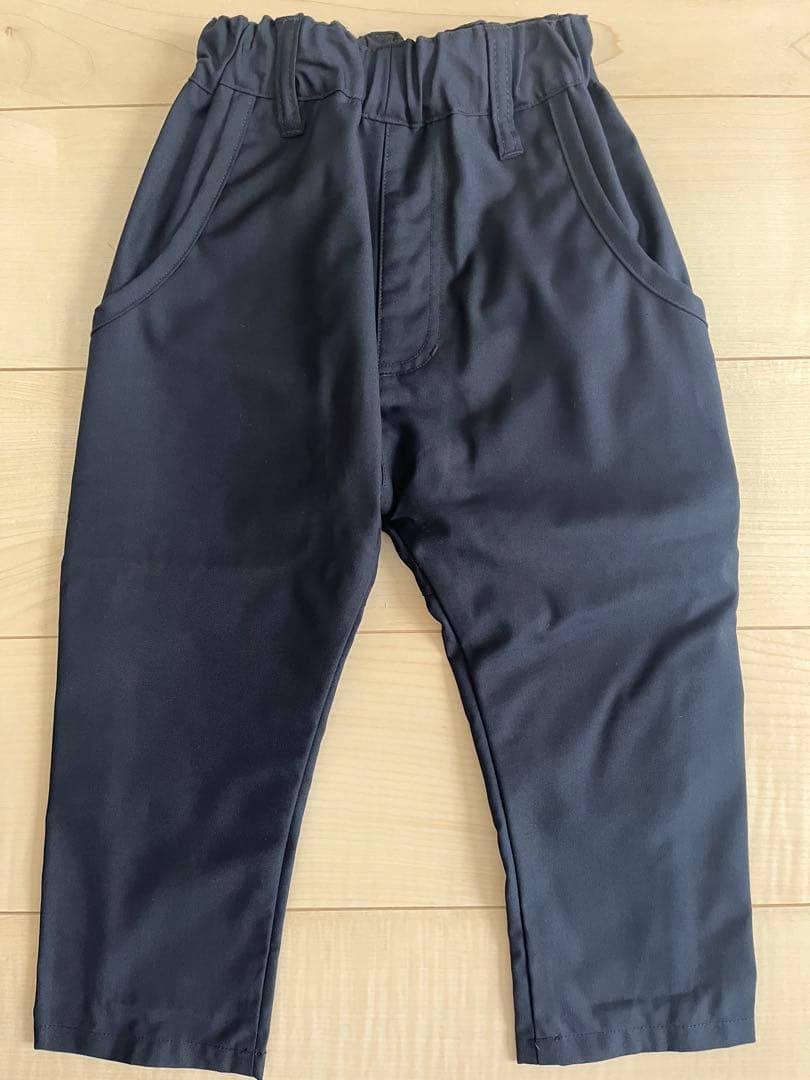 フォーマルスーツセット ネイビー ブラック 120cm~ シャツセット