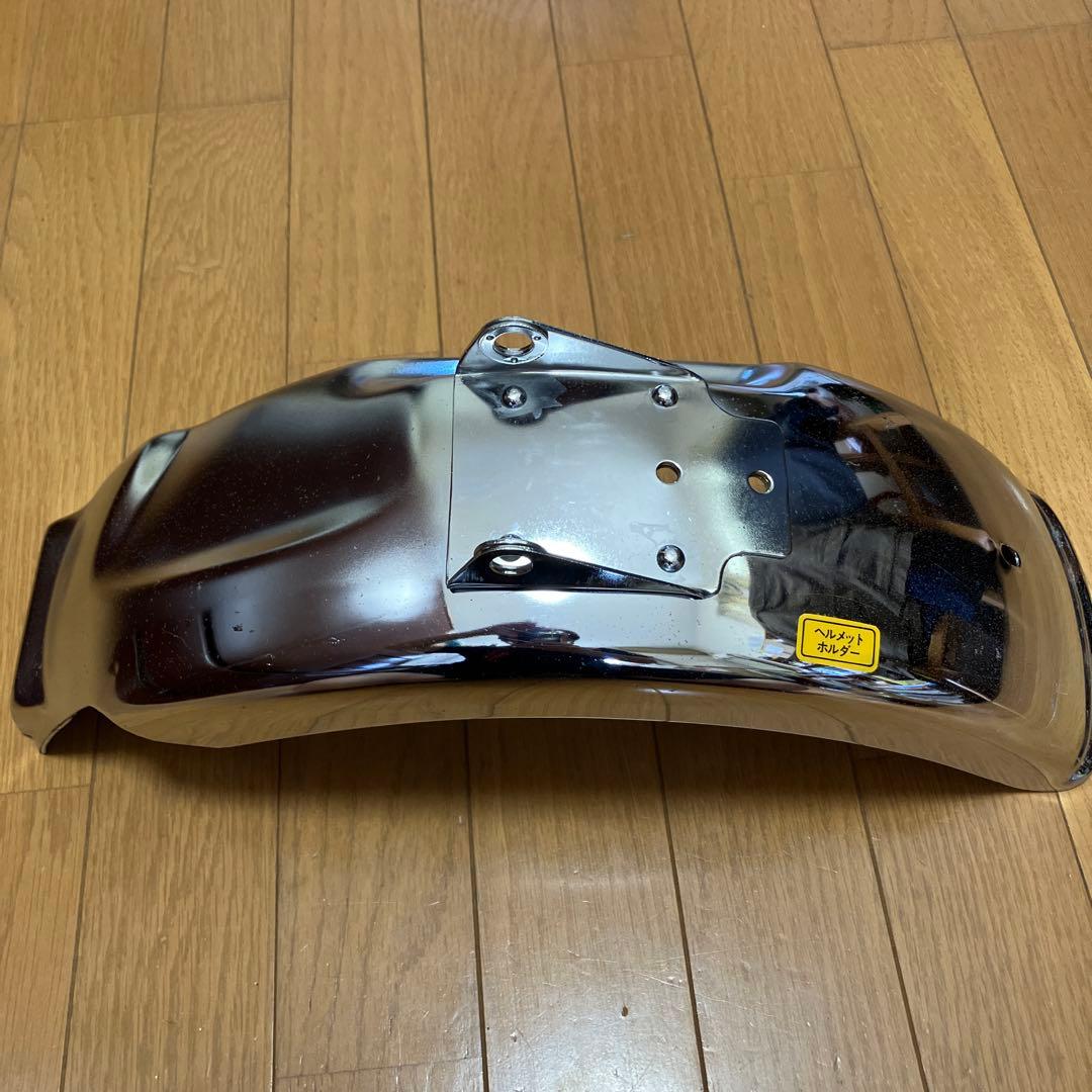 4Lモンキー純正クロームフェンダーセット前後