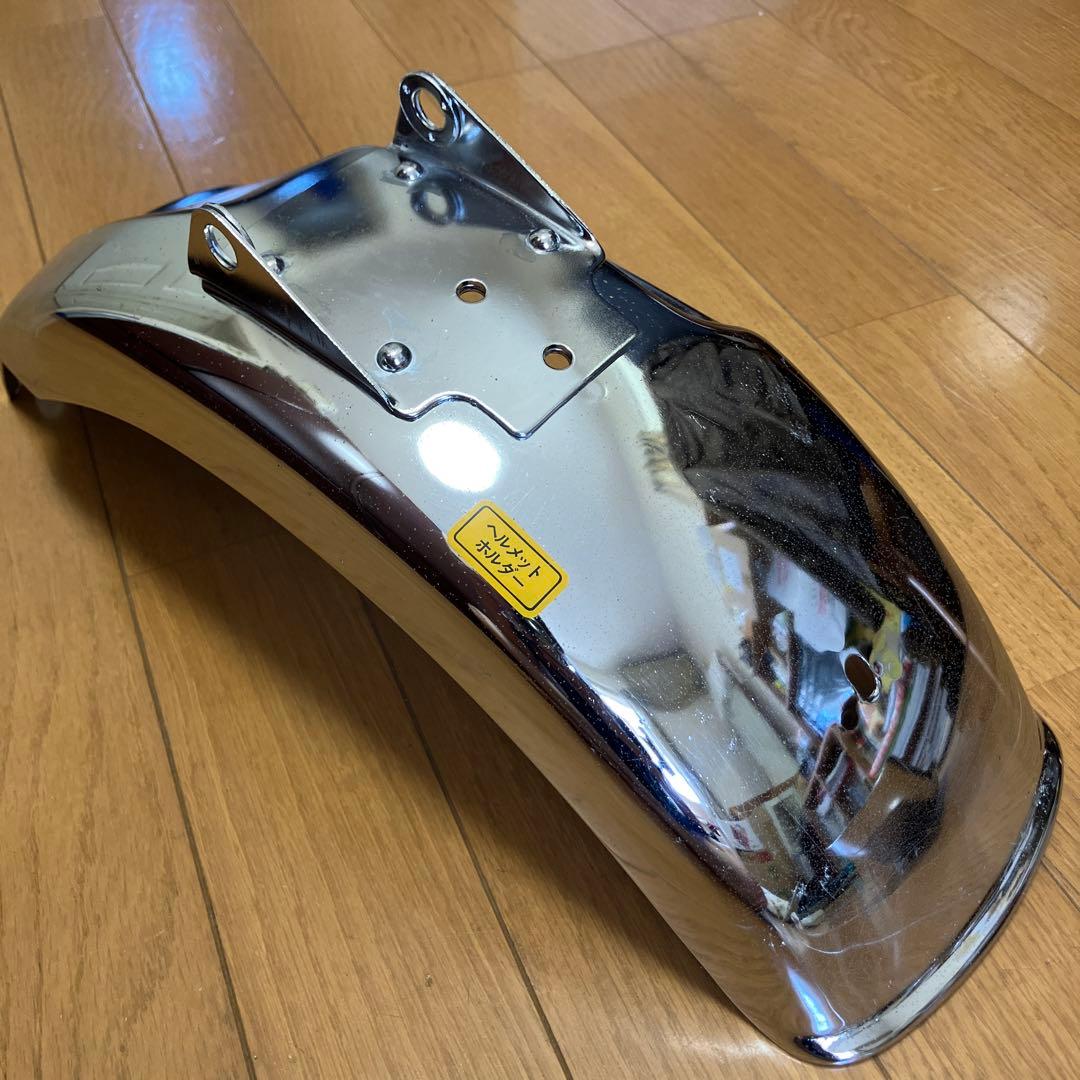 4Lモンキー純正クロームフェンダーセット前後