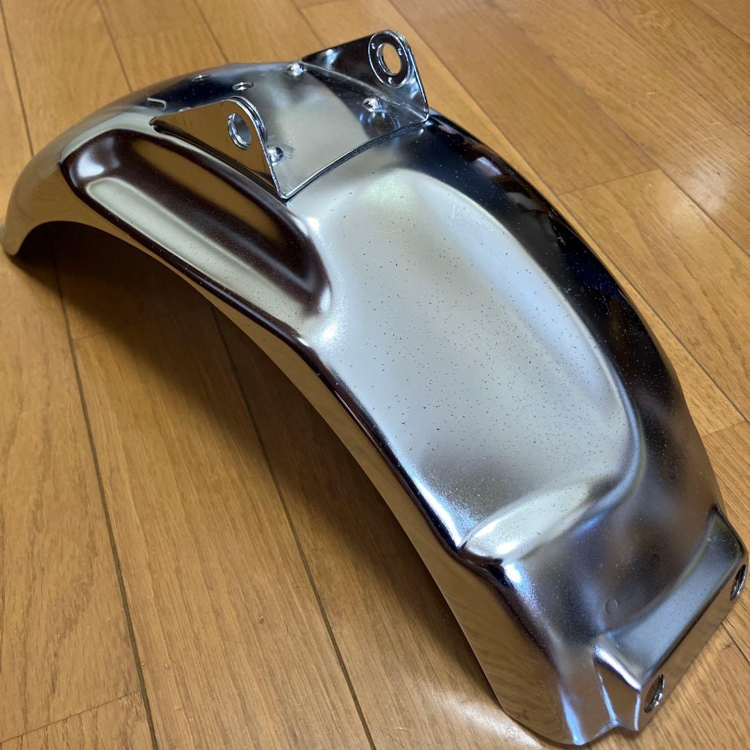 4Lモンキー純正クロームフェンダーセット前後